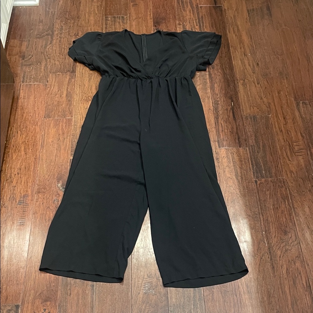 SHEIN Elegant Black Jumpsuit